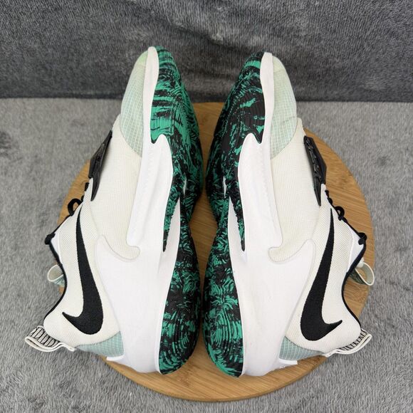 Nike Zoom Freak 3 Shoes Mens Size 11.5 White Black Basketball Low Top DA0694-101 main image 4
